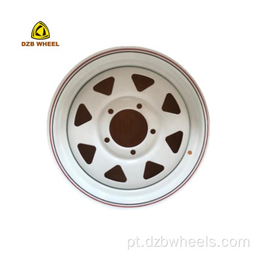 Trailer Chrome Deep Dish Wheel Birs 6x139.7